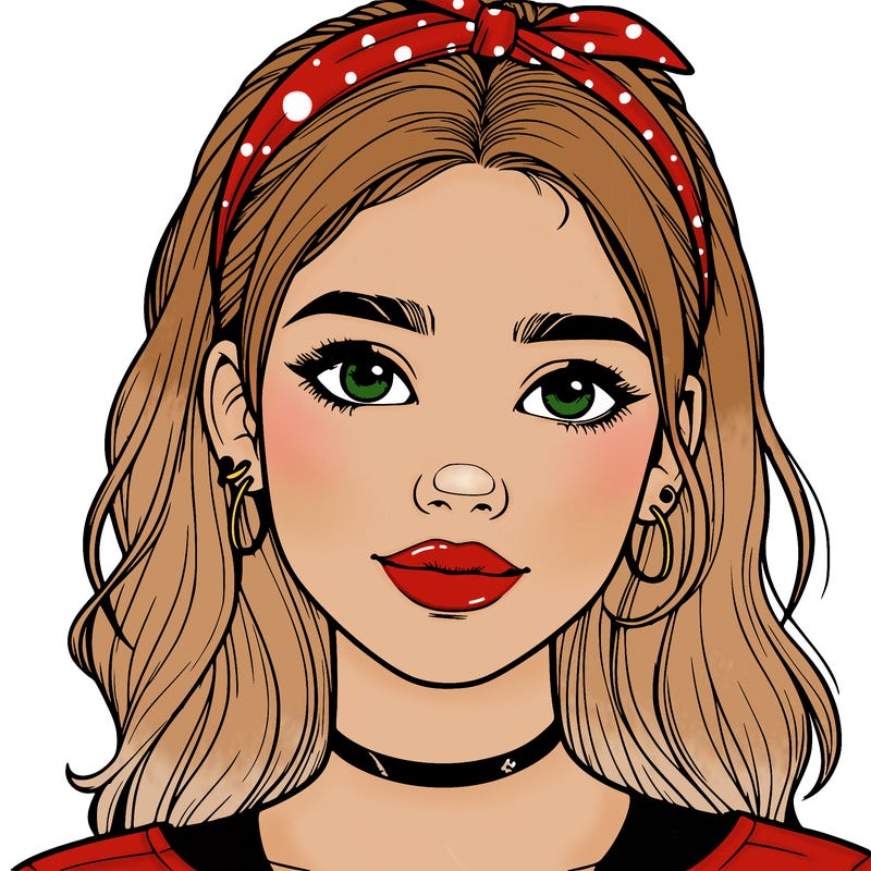 realistic teenage girl