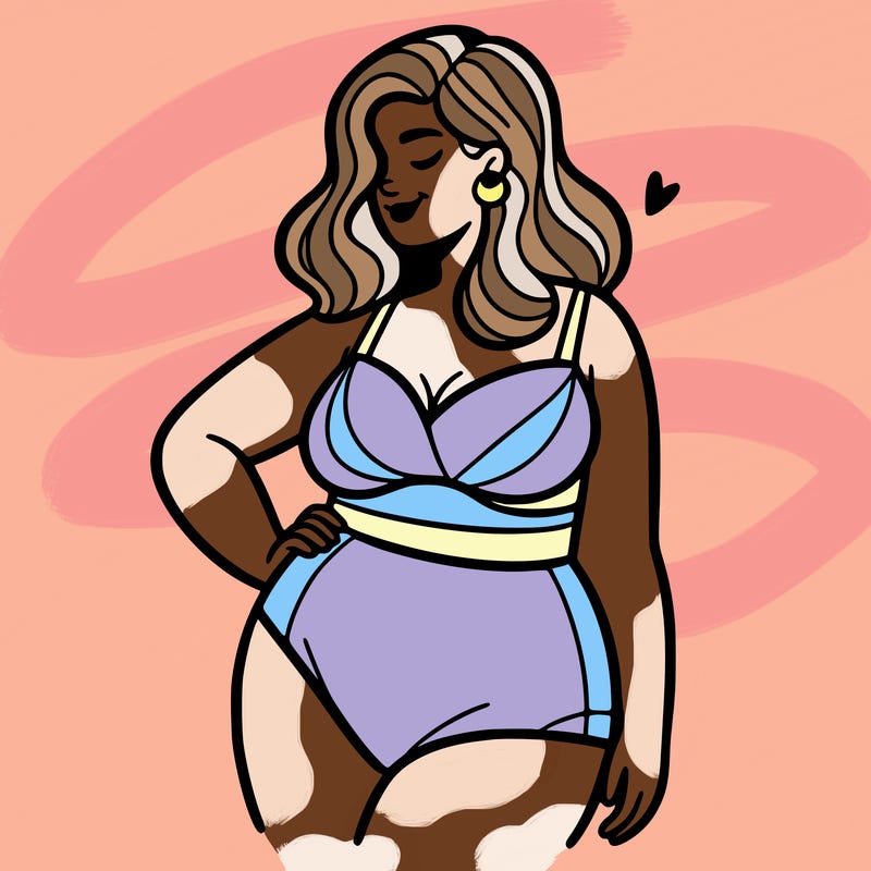 plus size woman bathing suit