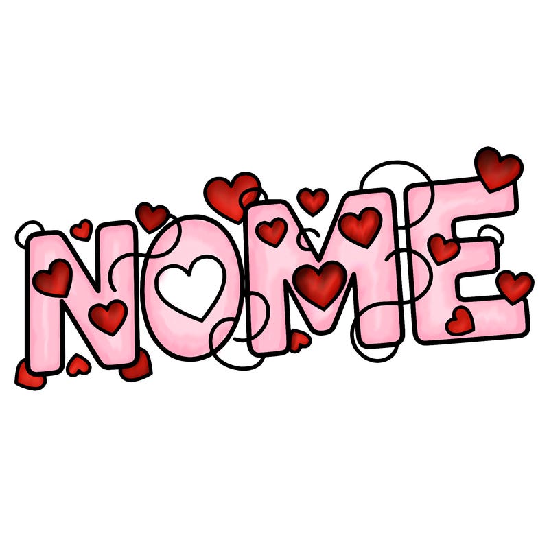 nome with hearts