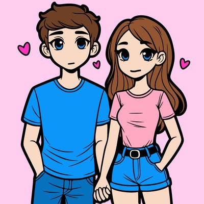 boyfriend and girlfriend