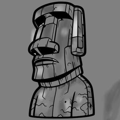moai statue