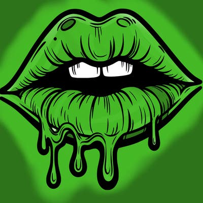 lips that look realistic and drip