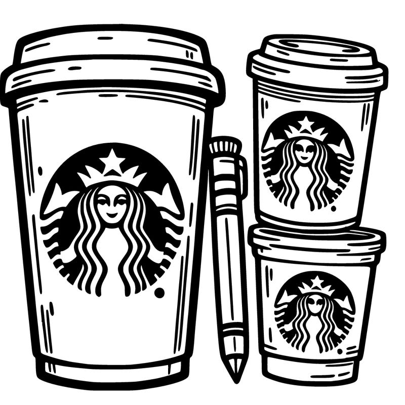 starbucks cup.