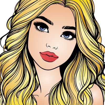 beautiful realistic girl