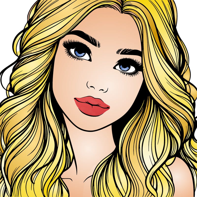 beautiful realistic girl