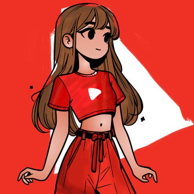 girl in a cute crop top