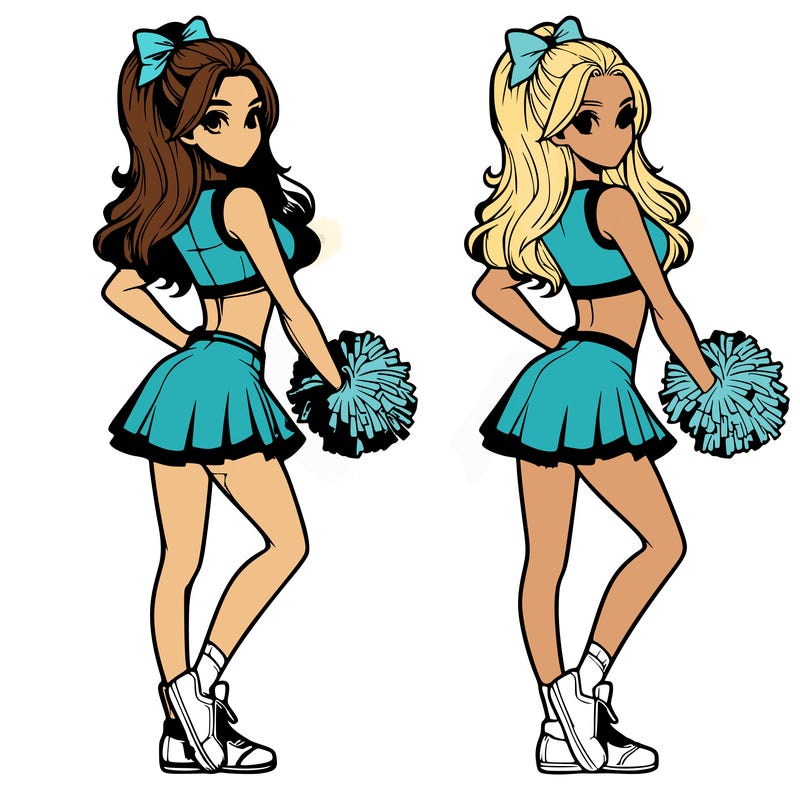realistic cheerleader