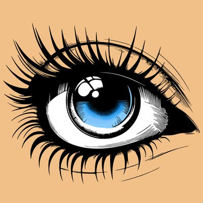 realistic eye