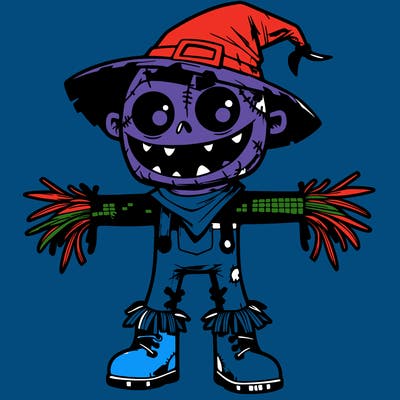 monster scarecrow