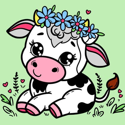 cute cow