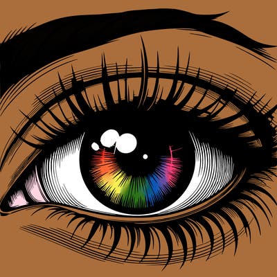 realistic eye
