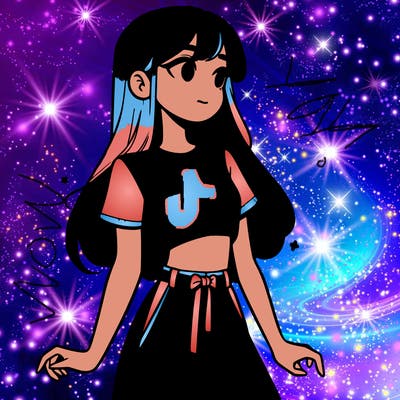 girl in a cute crop top