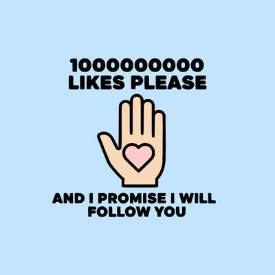 100000000000 likes please and i promise i will follow you
