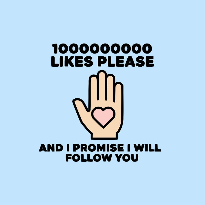 100000000000 likes please and i promise i will follow you