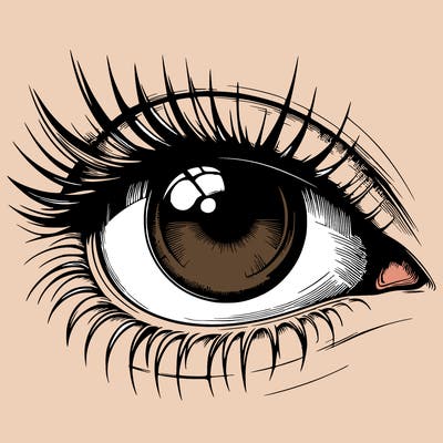 realistic eye