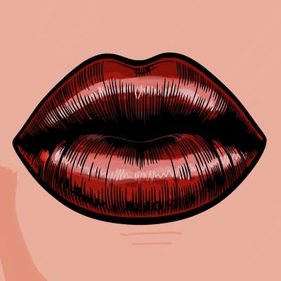 realistic lips