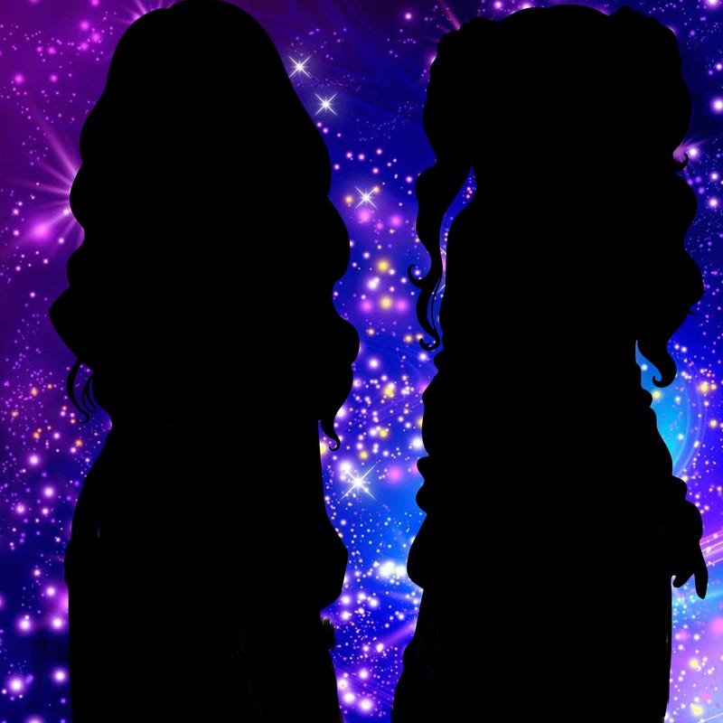 2 girls in crop tops and baggy jeans ripped