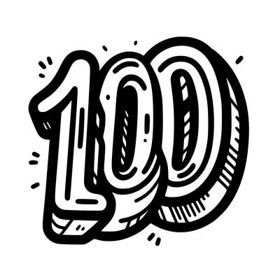 100