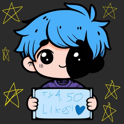 a boy a holding a blank sign