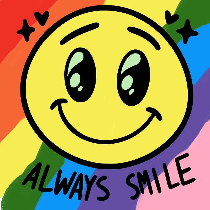 always smile