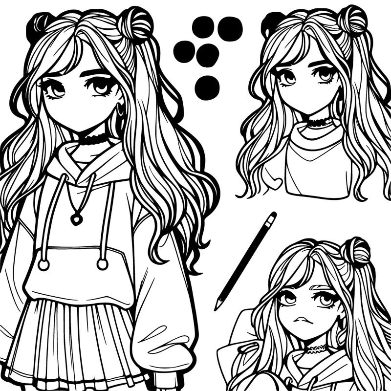 realistic aesthetic girl