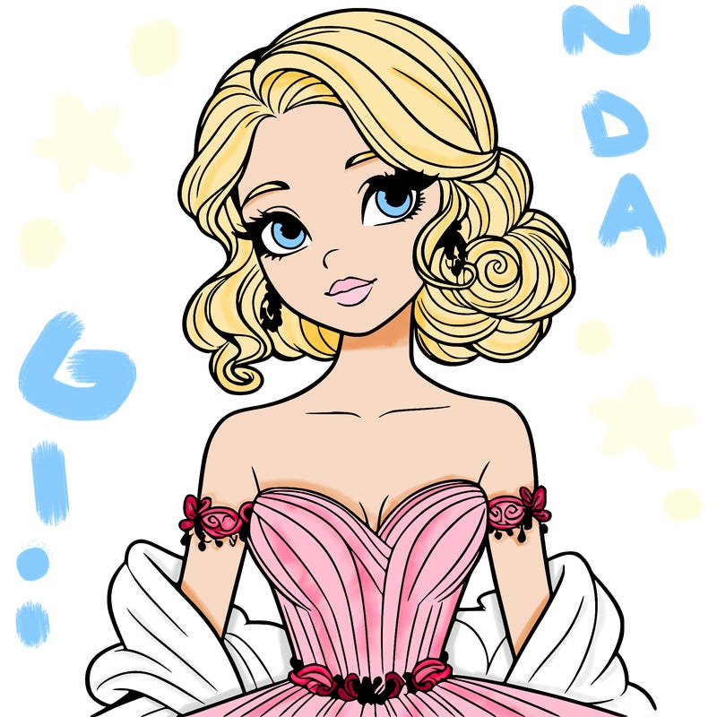 a pretty elegant lady