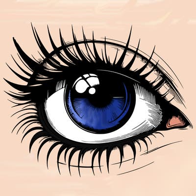 realistic eye