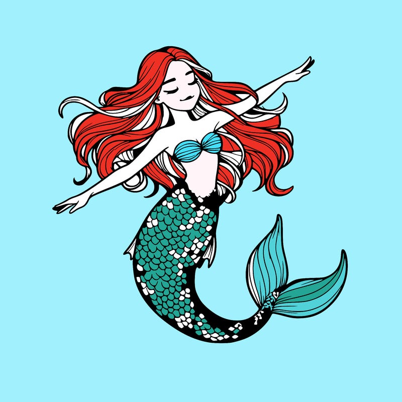 mermaid realistic