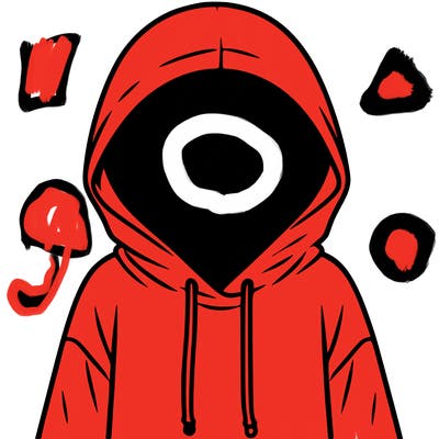 faceless girl in hoodie