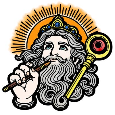 god