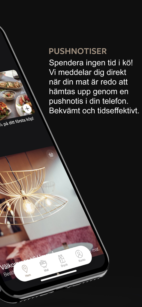 Ummy - Ummy restaurant app push notifications screen showing order pickup status updates