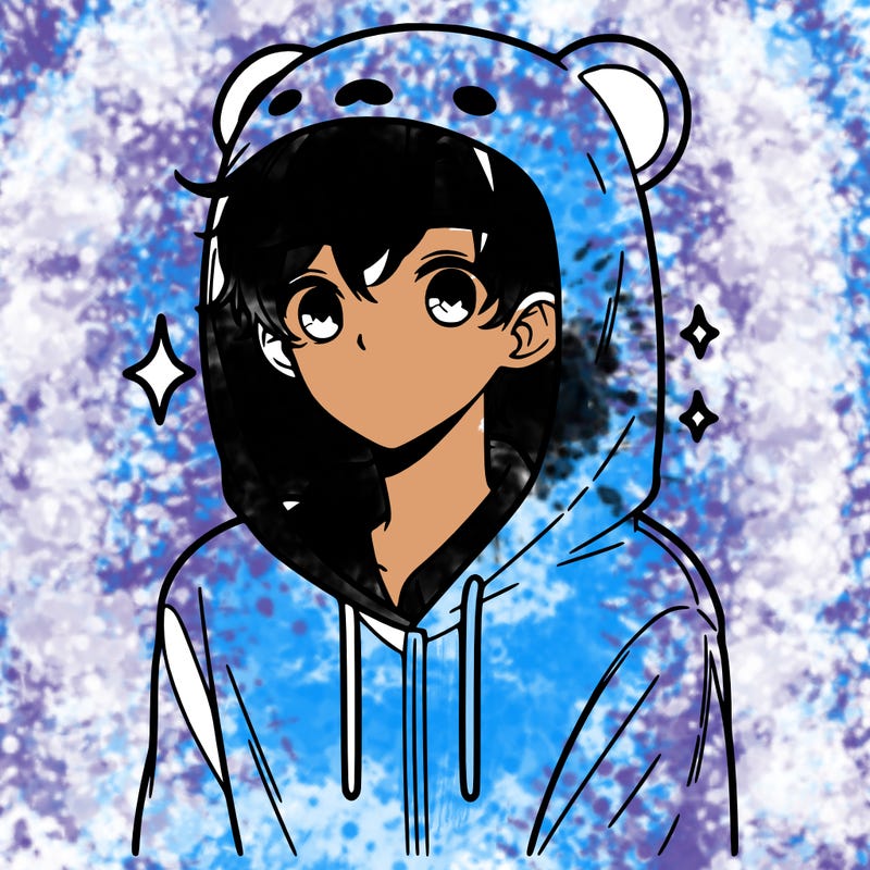 a 17 year old boy in a cute animal hoodie