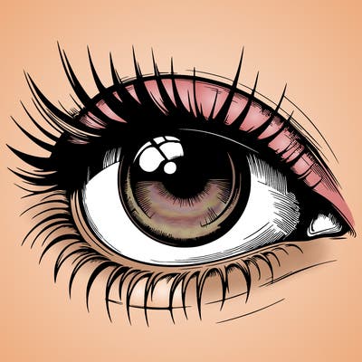 realistic eye