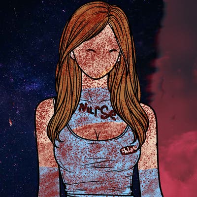 girl in tanktop realistic