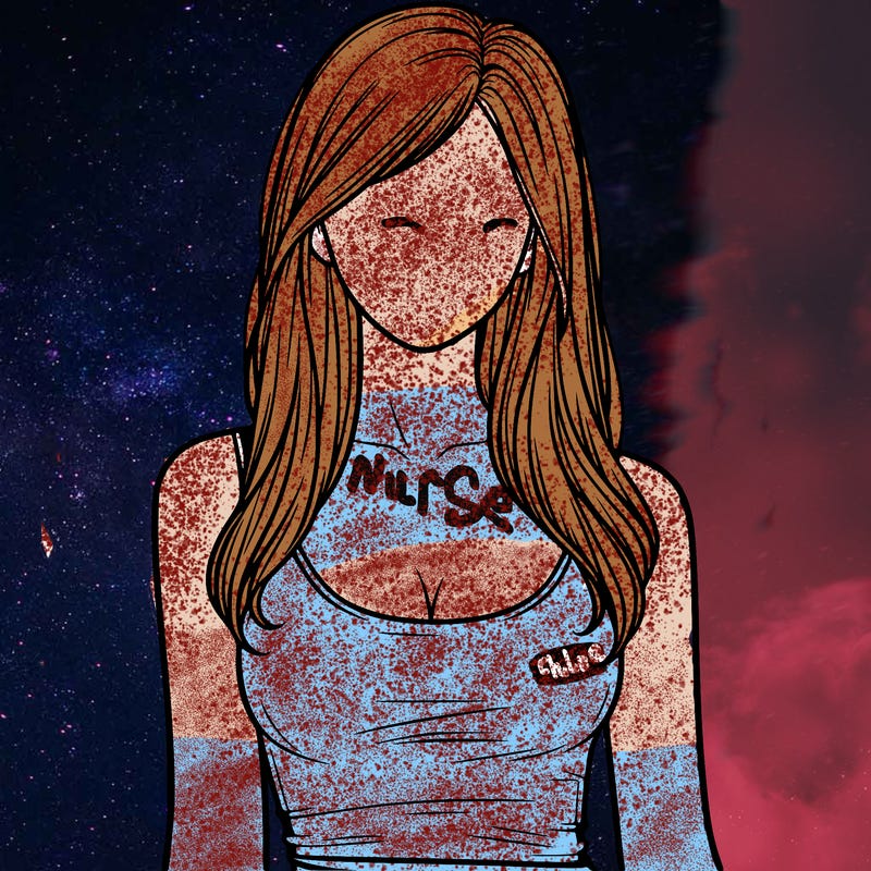 girl in tanktop realistic