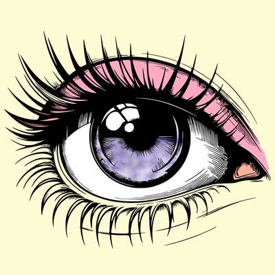 realistic eye