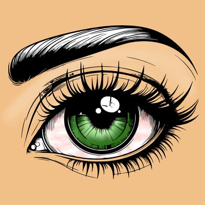 realistic eye