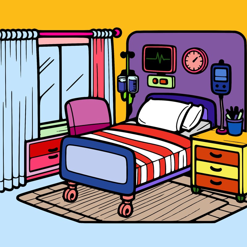hospital bedroom