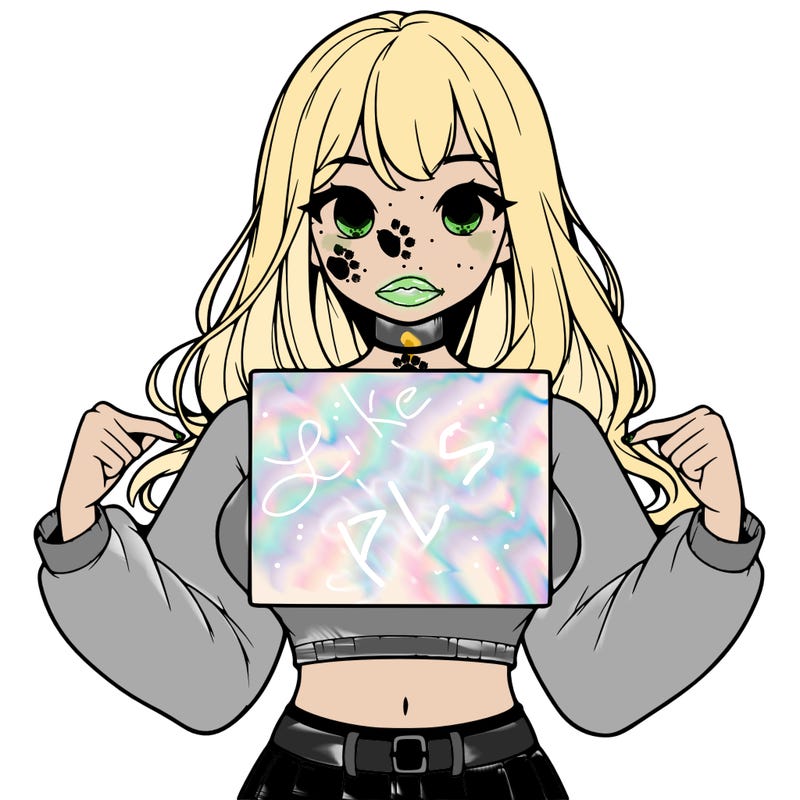 girl holding a blank sign in a long sleeve crop top