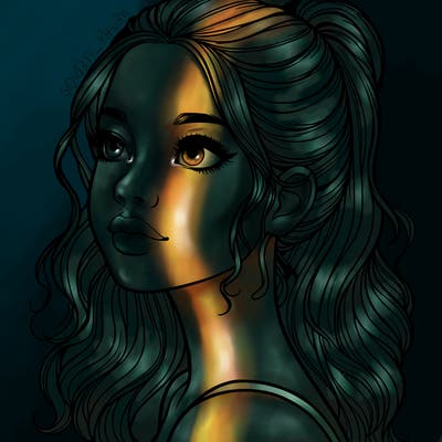 beautiful realistic girl