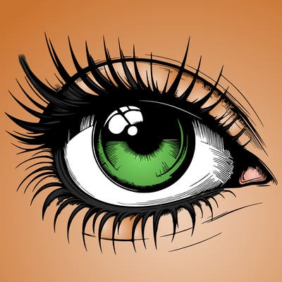 realistic eye