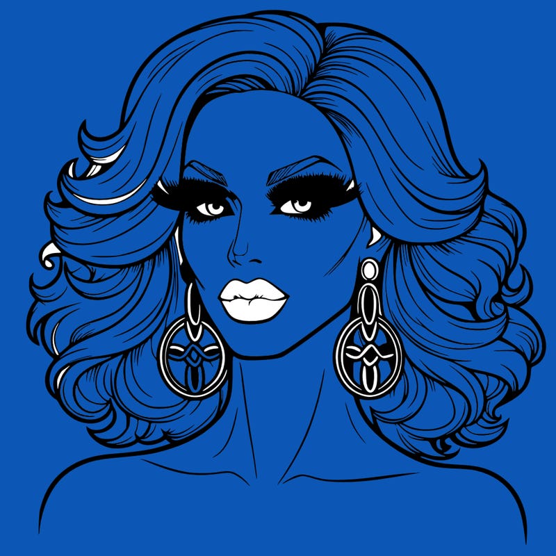 realistic drag queen