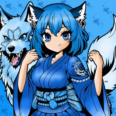 anime werewolf girl