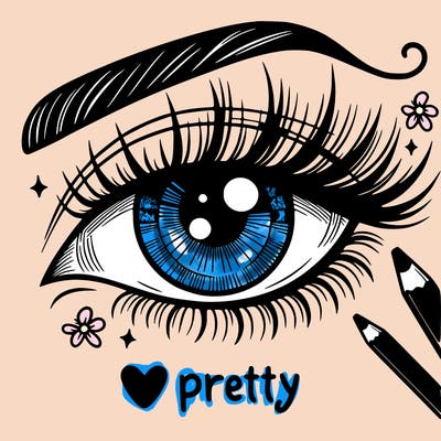pretty eye