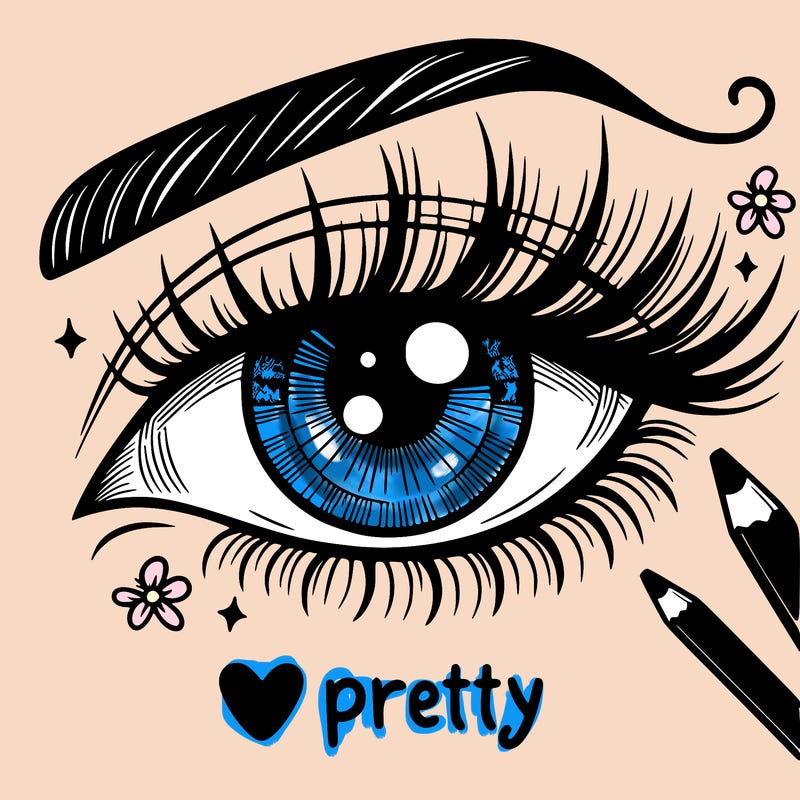 pretty eye