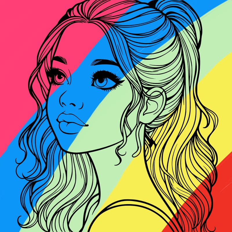 beautiful realistic girl