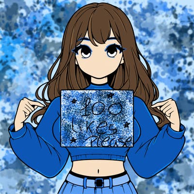 girl holding a blank sign in a long sleeve crop top