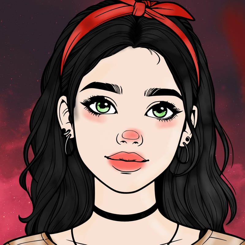 realistic teenage girl