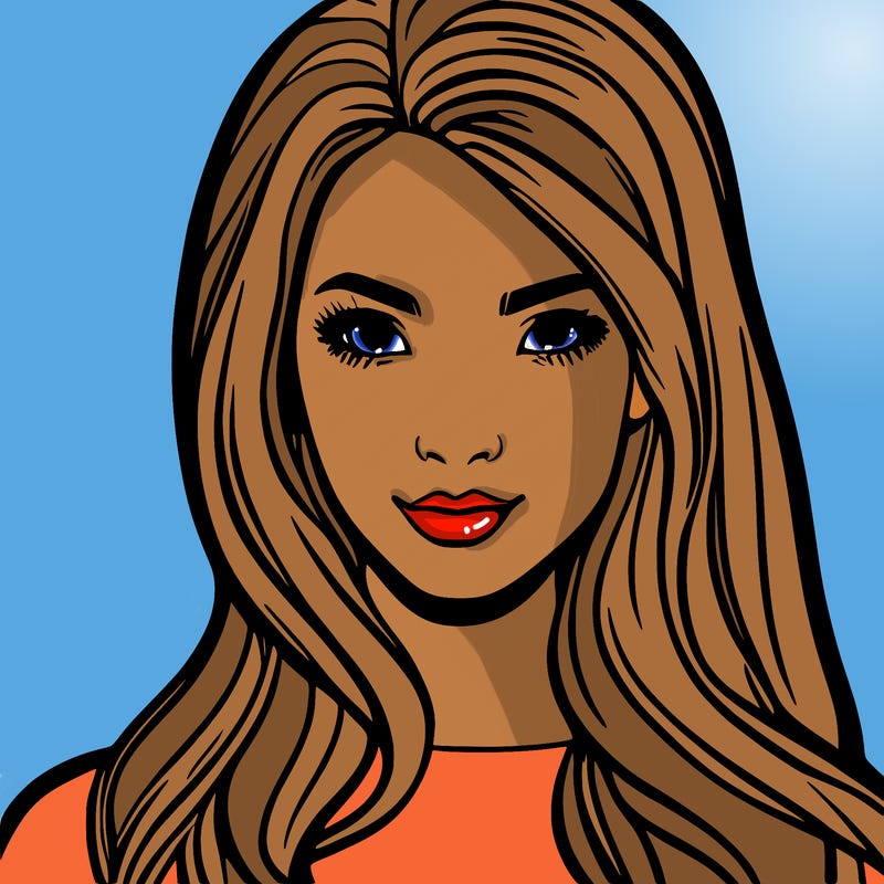 easy to draw beautiful girl