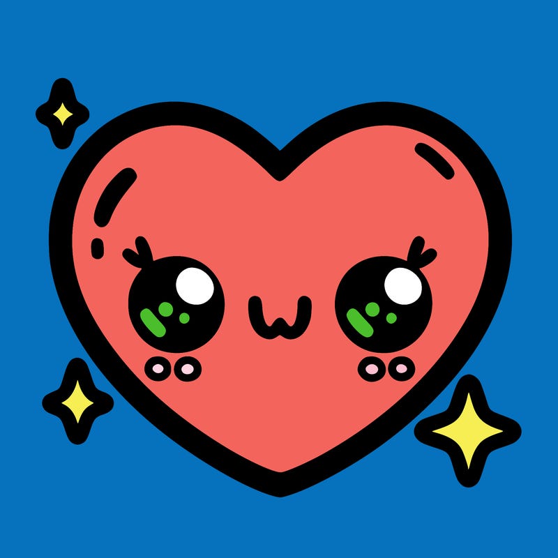 valentines heart, cute and simple